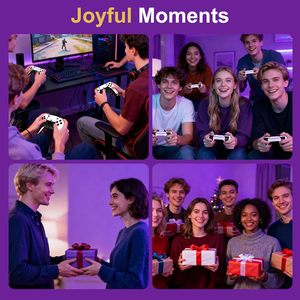 Console de jeu TV sans fil Yuou Y-1213-35 2,4 GHz avec 20000-30000 jeux intégrés, mémoire 16 Go, extension TF jusqu'à 64 Go pour PS1/SNES - Product Image 5