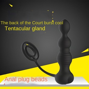 Masturbatore Maschile Impermeabile con Telecomando Zhongtong, Massaggiatore Prostatico, Ritardante per Rapporti Sessuali, Plug Anale Posteriore - Product Image 2