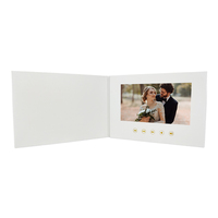 Impresión Personalizada de Tarjetas de Invitación Digitales con Pantalla LCD IPS de 4.3/5/7 Pulgadas, Tarjeta de Felicitación con Video, Libro de Video para Bodas, Folleto de Video