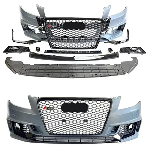 Hot Sale Autoteile A4 B8 Body Kit Upgrade auf B9 Style RS4 Front stoßstange mit Kühlergrill für Audi RS4 B8 Car Bodykit 2008-2012