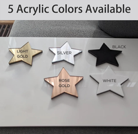 Panneaux muraux en acrylique personnalisés, avec logo imprimé, décorations murales en acrylique, adaptés à la décoration des bureaux et des salons de beauté