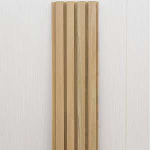 Panneau mural extérieur en WPC à texture de grain de bois 3D réaliste 219*26mm, motif géométrique, décoratif pour l'extérieur et l'intérieur - Product Image 3