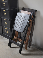 Chaise pliante élégante en bois avec jointure traditionnelle à mortaise, siège portable pour cour, cérémonie du thé, jardin