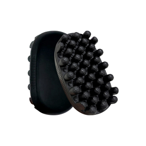 Outil de coiffure avec poignée en caoutchouc Afro adapté à la brosse éponge grande taille lavable portable durable pour hommes - Product Image 5