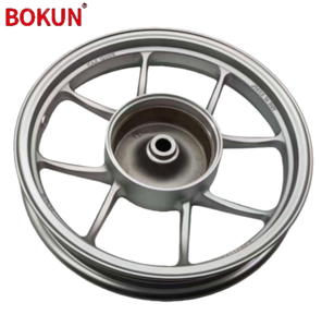 Nuevas <span class=keywords><strong>Llantas</strong></span> de Aleación de Aluminio Forjado para Motocicleta, Serie Y, <span class=keywords><strong>Grandes</strong></span>, de 1.85/2.15x14 Pulgadas, Ocho Radios, Color Plata-Blanco - Product Image 1