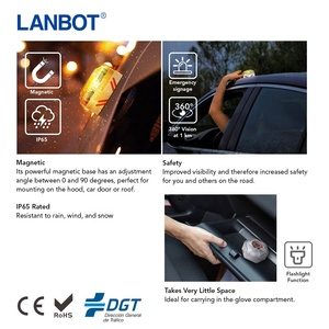 <span class=keywords><strong>2021</strong></span> Fashion Design Help <span class=keywords><strong>Flash</strong></span> Obligatorio V16 homologada Built In Emergency Warning Light For Car - Product Image 1