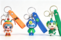 Porte-clés personnalisés en PVC souple avec logo sur mesure – Durables, épaisseur 2-4 mm, technique FREEFORM, couleur personnalisée pour cadeaux promotionnels