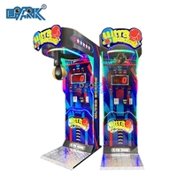 Machine de boxe électronique à monnayeur pour parc d'attractions, type marteau, machine de boxe d'arcade, machine de frappe de boxe
