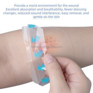 HDS HDS-PZ1 하이드로 콜로이드 드레싱-고름흡수/유체 저자 극성 멸균 투명 색상 EOS 소독 상처 드레싱 - Product Image 6