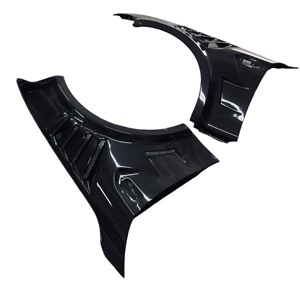 Kit de carrosserie large en fibre de carbone pour F87 M2, style agressif, noir carbone, amélioration de la version d'origine - Product Image 4