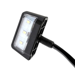 Soporte para matrícula de cola ordenada con certificación E4, Kit de luz de placa LED para <span class=keywords><strong>YAMAHA</strong></span> <span class=keywords><strong>Tenere</strong></span> <span class=keywords><strong>700</strong></span> Rally World Raid XTZ700 XTZ07 T7 - Product Image 4
