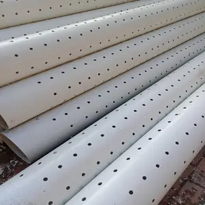 OEM ODM 4-Inch PVC Drainage Perforated Pipes With Holes