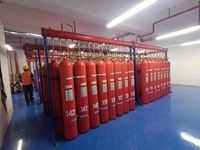 Système d'extinction d'incendie à agent nettoyant gazeux IG541 QMH20/80 80L OEM/ODM pour salles informatiques et archives, à inondation totale