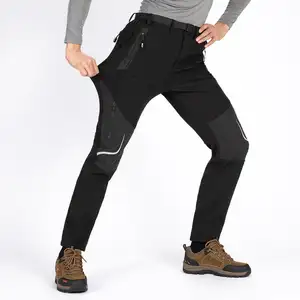 Vestuário Fabricante Men 'S Outdoor Wear Trekking Pants Mens Caminhadas Calças Tecido Softshell Pant Ponstruction Pants Impermeável