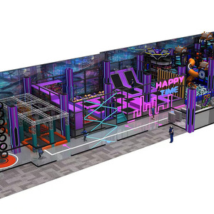 <span class=keywords><strong>Parc</strong></span> de trampolines intérieur Ledi de grande taille pour adultes et enfants, taille personnalisable, capacité de 500 personnes, aire de jeux pour <span class=keywords><strong>parc</strong></span> d'attractions - Product Image 5