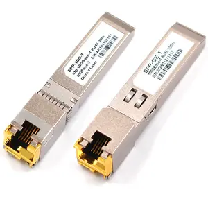 Compatibilidade larga SFP-10G-T compatível 10GBASE-T SFP cobre RJ 45 30m para o interruptor aberto