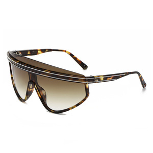 Lunettes de soleil tendance sans monture, style <span class=keywords><strong>cyberpunk</strong></span>, pour le cyclisme en extérieur, coupe-vent, design cool, pour hommes et femmes - Product Image 6
