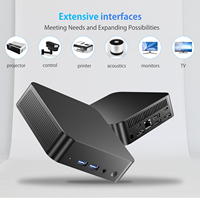 EGLOBAL N100 función completa 2Type-C compatible con salida de vídeo 4K Mini ordenador barato 2HD 4USB RJ45 LAN M.2 módulo WIFI Pocket Mini PC