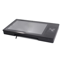 Tableta con sistema Android de 17 pulgadas, alimentada por Poe, montada en la pared, con lector NFC