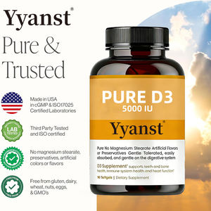 Cápsulas blandas de vitamina D3 de alta calidad OEM/ODM de marca privada, AUMENTAN LA INMUNITAD y fortalecen los músculos, SUPLEMENTO DIETÉTICO - Product Image 2