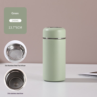 Mini Tasse Isotherme en Acier Inoxydable avec Séparateur de Thé, Anti-Fuite, Portable, Cadeau d'Affaires pour Hommes et Femmes