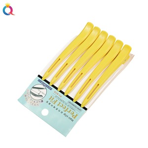 Qiyue Phụ kiện tóc của phụ nữ 12cm Rắn màu nhựa tóc Clip markless tóc bangs Duckbill Clip - Product Image 6