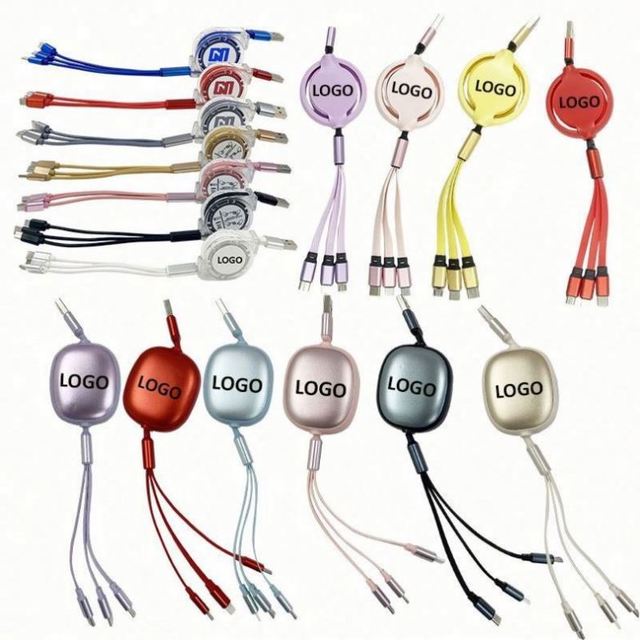 Printed Brand Mobile Phone Custom Logo Charging Cable