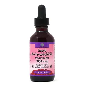 Nutrition Liquid Drops Cellular Active Methycobalamin Vitamin B12 For Cellular Energy Production and Nervous System Health