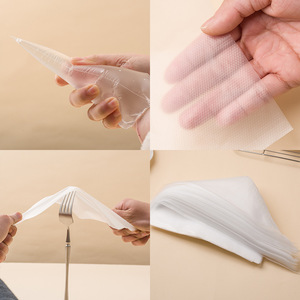 Disposable Piping Bags Food Grade Polyethylene For Baking Cake Decorating Tools Large Medium Small Sizes - Product Image 1