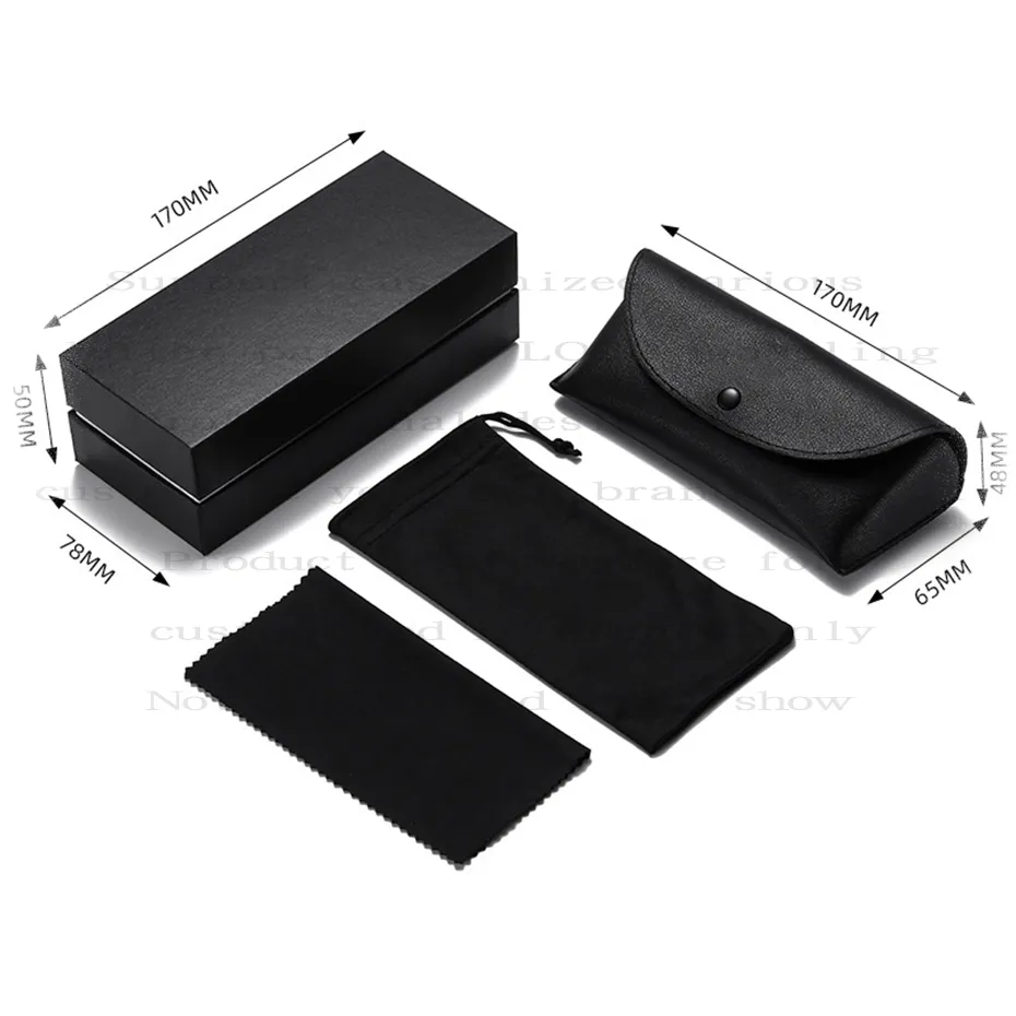 NEW Manufacturer Cheap PU Leather Eyeglasses Hard Paper Box Gift Glasses Case Cardboard custom Packing Boxes