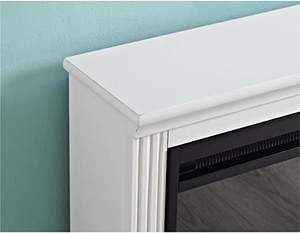 <span class=keywords><strong>Cheminée</strong></span> électrique d'intérieur avec <span class=keywords><strong>insert</strong></span> en bois blanc de qualité supérieure - Product Image 4