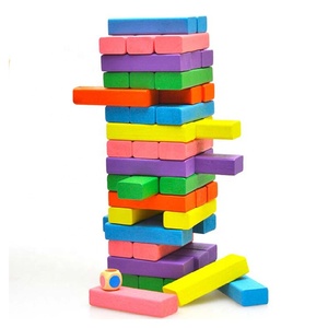 Blocchi di legno giochi da tavolo giocattoli da costruzione <span class=keywords><strong>intelligenza</strong></span> 48 pezzi - Product Image 1