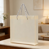 Vente directe de sacs en PP recyclables, sacs en plastique biodégradables, sacs de courses écologiques avec poignée pour supermarché