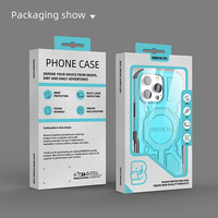 Coque de Téléphone Anti-Choc de Luxe avec Recharge Sans Fil pour iPhone 17 Air 16 15 14 13 12 Pro Max Plus, Housse Arrière Mobile à Bord Magnétique