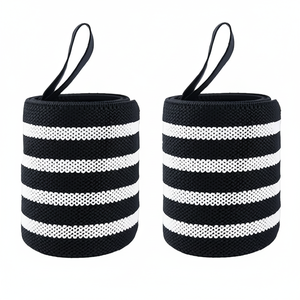 Muñequeras con diseño de bandera de camuflaje de la mejor calidad para entrenamiento físico, levantamiento de pesas y culturismo - Product Image 1