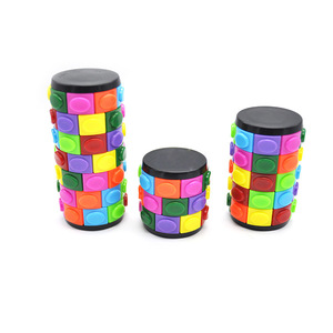 Cube magique tridimensionnel rotatif cylindrique en plastique ABS, mini cadeau créatif - Product Image 6