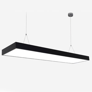 Lustre moderne <span class=keywords><strong>LED</strong></span> Pendentif Lumière Luminaire Suspendu En Métal + Acrylique <span class=keywords><strong>LED</strong></span> Lustre pour Salon Cuisine Bureau - Product Image 4