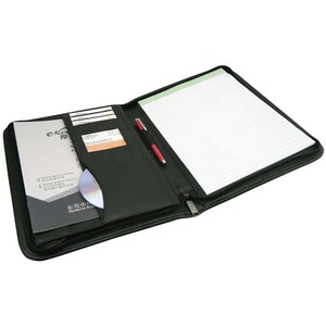 Custom Logo PU Leather A4 Business <strong>Portfolio</strong> Bag Customizable Digital Printing Office School Use New Fashion Document <strong>Folder</strong> - Product Image 2