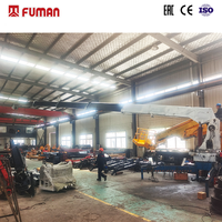 Grue télescopique montée sur camion de 14 tonnes, fuman-LIFT, Chine, gain de temps, Gruas Camion pour l'énergie et les mines