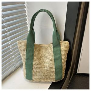 Sac fourre-tout en PVC à motif noué, sacs à main petits en paille tressée, personnalisables, de style italien, de Yiwu - Product Image 5