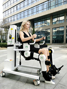 Exoesqueleto de Rehabilitación para Miembros Inferiores de Uso Doméstico, Ayuda para Caminar, Ajustable, Entrenamiento Activo, Ejercicio de Piernas, Acolchado de Gel para Discapacitados - Product Image 6