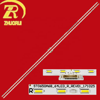 Luces LED de Alta Calidad ZR-621 KD-65X8500F KD-65X8566F para ST0650A68_64LED_L/R STO650AB9, Retroiluminación