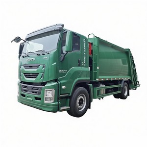 Camión Compactador de Basura Isuzu Giga 6X4, Diésel Verde, Transmisión Manual, EURO 5, Vehículo de Saneamiento Municipal - Product Image 2