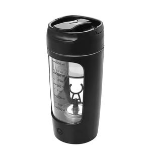 Bouteille de shaker de sport en plastique à large ouverture, 650 ml, haut de gamme, anti-fuite, rechargeable par USB, personnalisée, sans BPA, bouteille de shaker de protéines électrique - Product Image 3