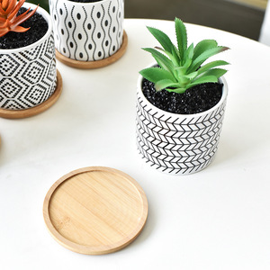 Pot de fleurs géométrique en céramique de 3,5 pouces <span class=keywords><strong>pour</strong></span> <span class=keywords><strong>plantes</strong></span> succulentes, idéal <span class=keywords><strong>pour</strong></span> l'intérieur et l'<span class=keywords><strong>extérieur</strong></span>, <span class=keywords><strong>pour</strong></span> la maison et le jardin - Product Image 2