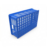 Caisse en plastique de qualité alimentaire pour pommes de terre, pommes, pêches, tomates – Caisse ventilée pour vergers et déménagement