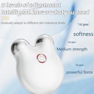เครื่องนวดหน้าแบบพกพา ชาร์จไฟได้ อุปกรณ์เสริมความงามและดูแลส่วนบุคคล สำหรับยกกระชับและปรับรูปหน้า ช่วยเสริมคุณสมบัติบนใบหน้า - Product Image 3