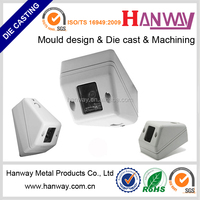Accesorios de carcasa de cámara de seguridad CCTV personalizados de fundición a presión de aluminio OEM de fabricación china