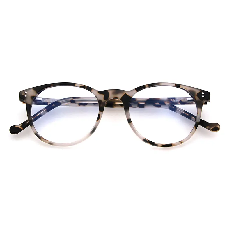 Vintage Designer High Quality Men Women Acetate Round Frames Optical Glasses Eyeglasses