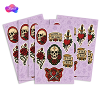 Hojas de Pegatinas Personalizadas A5 A4, Impresión a Todo Color CMYK, Vinilo Brillante Resistente al Agua, Hojas de Pegatinas de Vinilo para Etiquetas de Embalaje